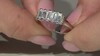 Bague en argent et Zircon