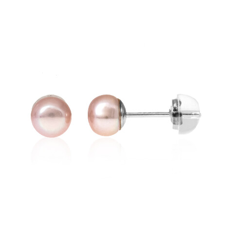 Süßwasserzuchtperlen-Silberohrringe