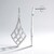 Orecchini in argento con Zircone