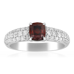 Gouden ring met een Tanzaniaase sphaleriet