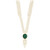 Malachit-Silbercollier (Ornaments by de Melo)