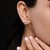Pendientes en plata con Topacio blanco