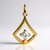 Pendentif en or et Diamant VVS1 (G) (Annette)