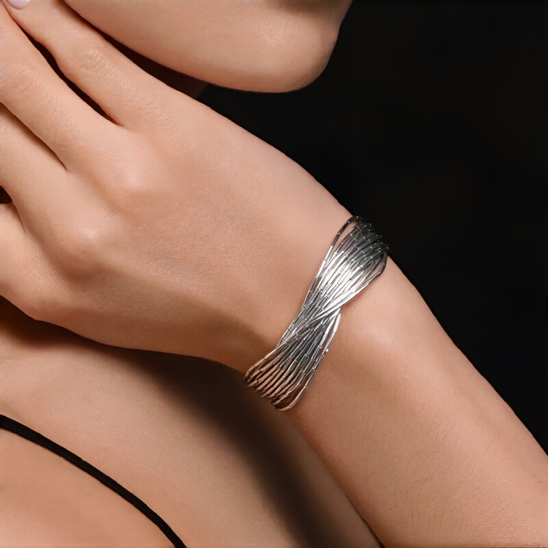 Brazalete en plata (Nan Collection)