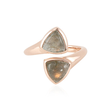 Anillo en plata con Labradorita cobre de Maniry (KM by Juwelo)