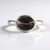 Anello in argento con Sillimanite Occhio di Gatto