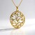 Collana in argento con Diamante Cioccolato I2