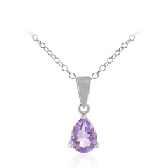 Amethyst-Silberhalskette