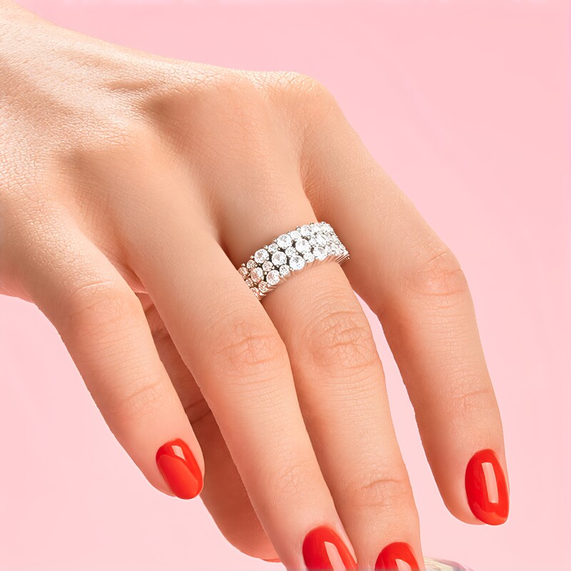 Anillo en plata con Zircón