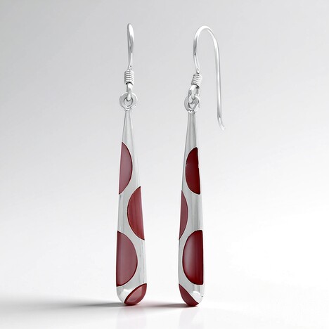 Orecchini in argento con Madreperla