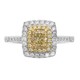 Anello in oro con Diamante Giallo SI2 (CIRARI)