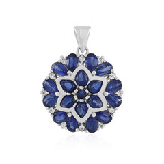 Ciondolo in argento con Cianite del Nepal