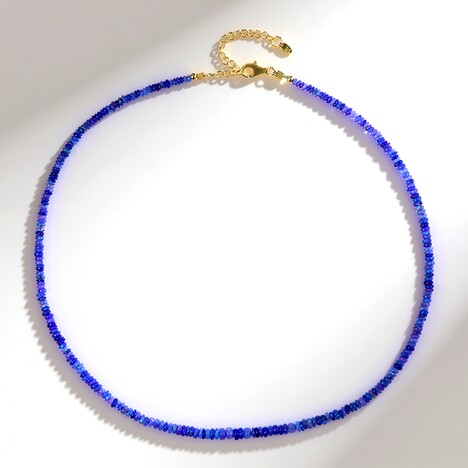 Collana in argento con Opale Lavanda dell'Etiopia