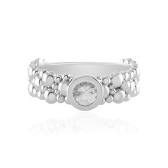 Bague en argent et Zircon (de Melo)