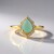 Anello in argento con Grandidierite