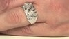 Bague en argent et Zircon