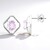 Orecchini in argento con Kunzite (Pallanova)