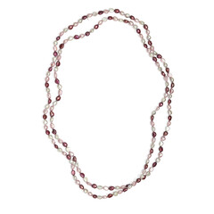 Freshwater pearl Silver Necklace (TPC)