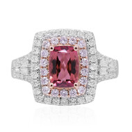 Brasilianischer Pinkfarbener Turmalin-Goldring (CIRARI)