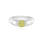 Anello in argento con Sfene