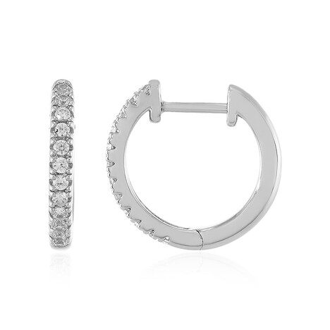 Zircon Silver Earrings