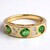 Anello in oro con Tsavorite AAA del Kenia (CIRARI)
