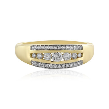 Lupenreiner (F) Brillant-Goldring (LUCENT DIAMONDS)