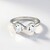 Anello in argento con Topazio Bianco