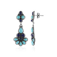 Pendientes en plata con Turquesa (Desert Chic)