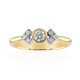 Anello in oro con Diamante IF (D) (Annette)