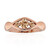 Bague en or et Diamant rose de France VS1 d'Argyle (Annette)