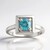 Anello in argento con Zircone Ratanakiri