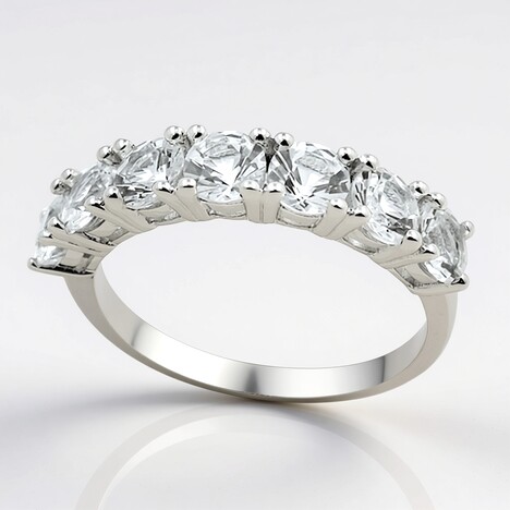 Anello in argento con Danburite