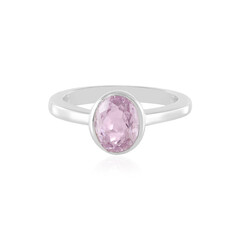 Anello in argento con Kunzite