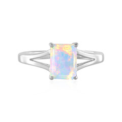 Anello in argento con Opale di Welo