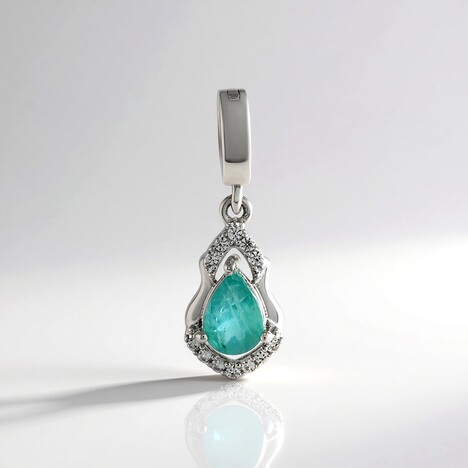 Ciondolo in argento con Grandidierite