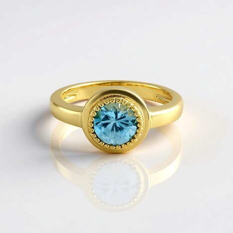 Bague en argent et Zircon de Ratanakiri