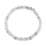 Armband met Dumortierit kwartskristallen