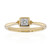 Anillo en oro con Diamante IF (D) (Annette)