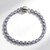 Bracciale in argento con Tanzanite