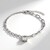 Bracciale in argento con Topazio Bianco