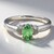 Anello in argento con Apatite Russa