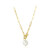 Collier en argent et Perle blanche de culture d'eau douce