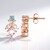 Orecchini in argento con Morganite del Madagascar (Adela Silber)