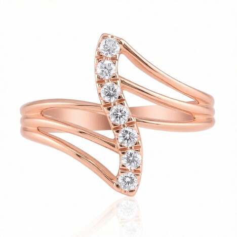 Bague en or et Diamant VVS1 (G) (Annette)