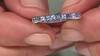 Gouden ring met Tulear blauwe toermalijnen (de Melo Gold)