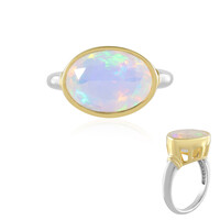 Bague en argent et Opale Welo