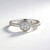 Anello in argento con Zircone (Ornaments by de Melo)