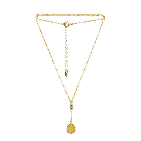 Baltischer Bernstein-Silberhalskette (dagen)