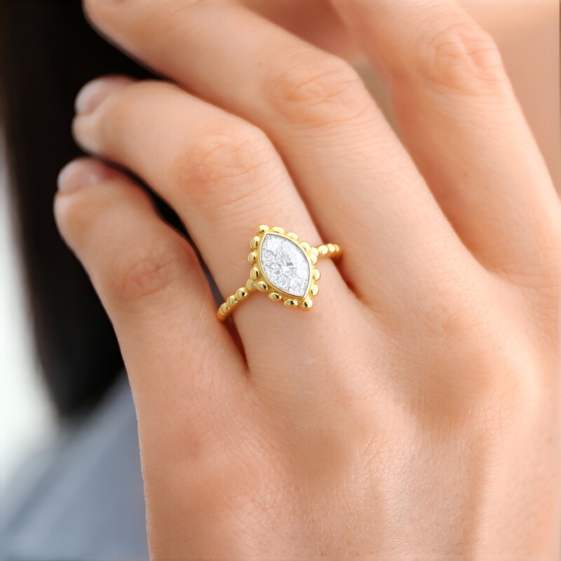 SI1 (G) Brillant-Goldring (Annette)